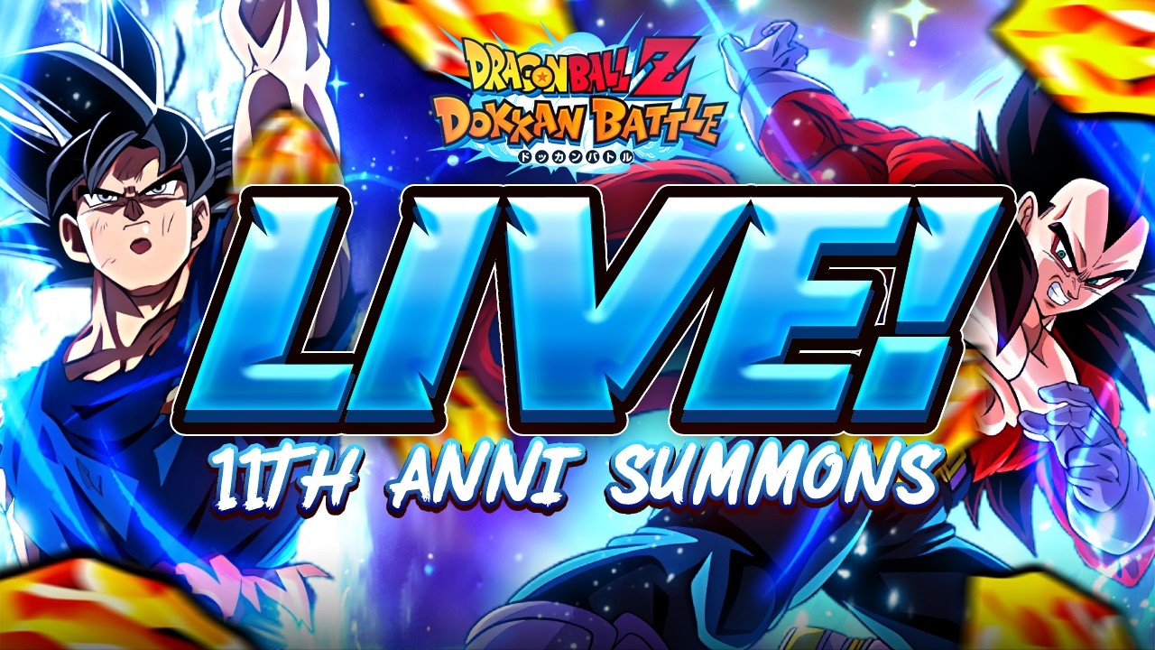 🔴LIVE! MORE SUMMONS AND 8 YEAR EZA INFO TOMORROW?!!! COME HANG OUT! | DBZ: Dokkan Battle