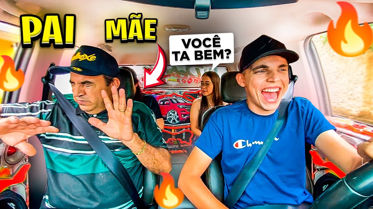 CAUSANDO DE S10🔥 REAÇÃO DOS MEUS PAIS  *aumentei o som no último *