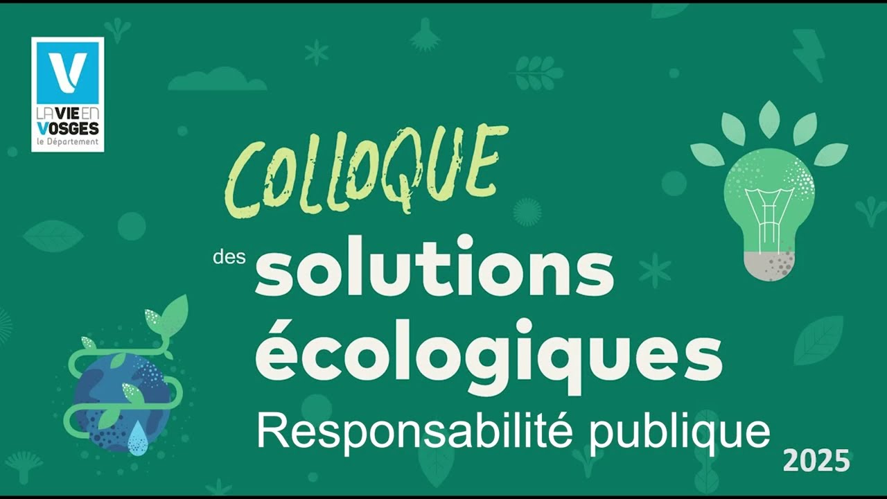 3ème Colloque des Solutions Écologiques : Responsabilité publique