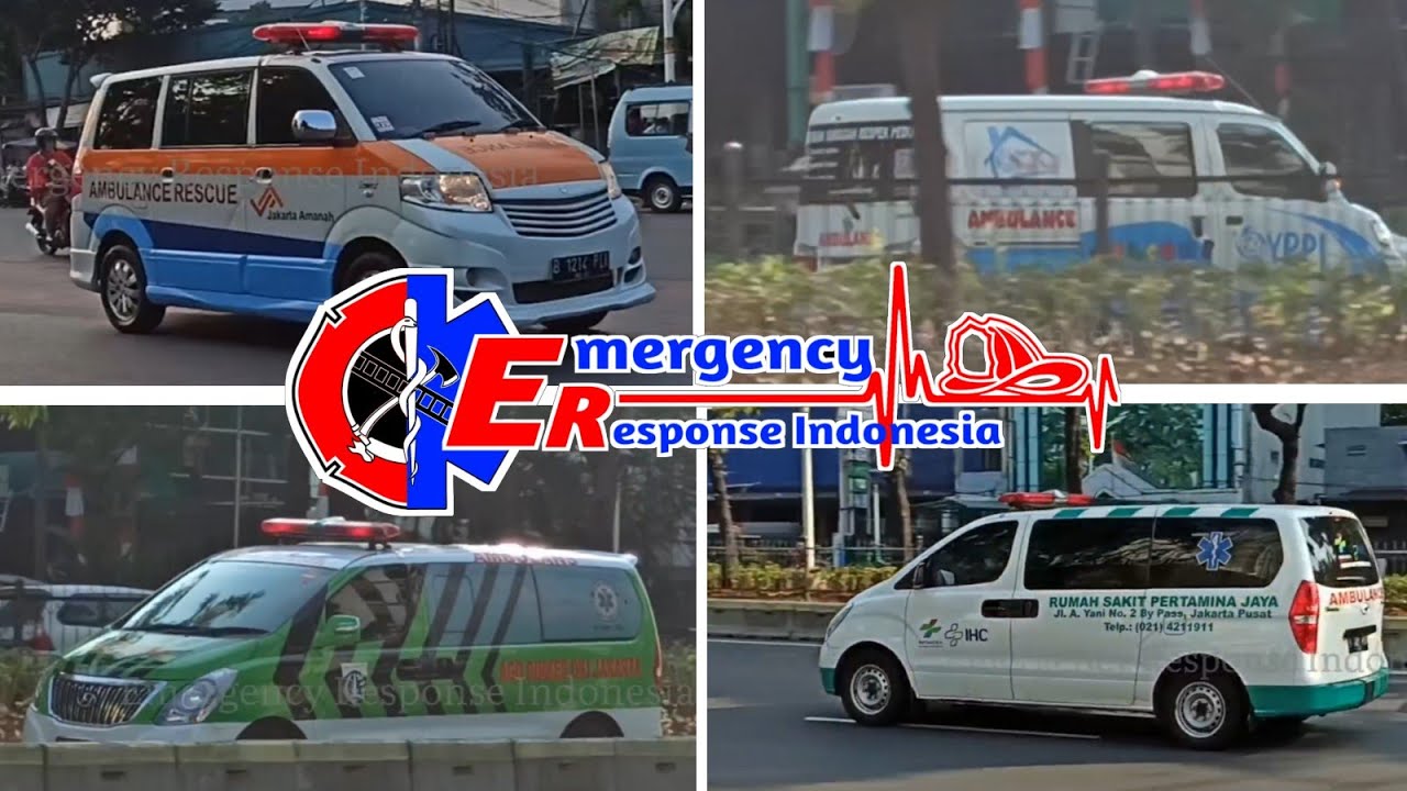 #EmergencyResponse Ambulans di Jakarta Pusat dan Jakarta Timur