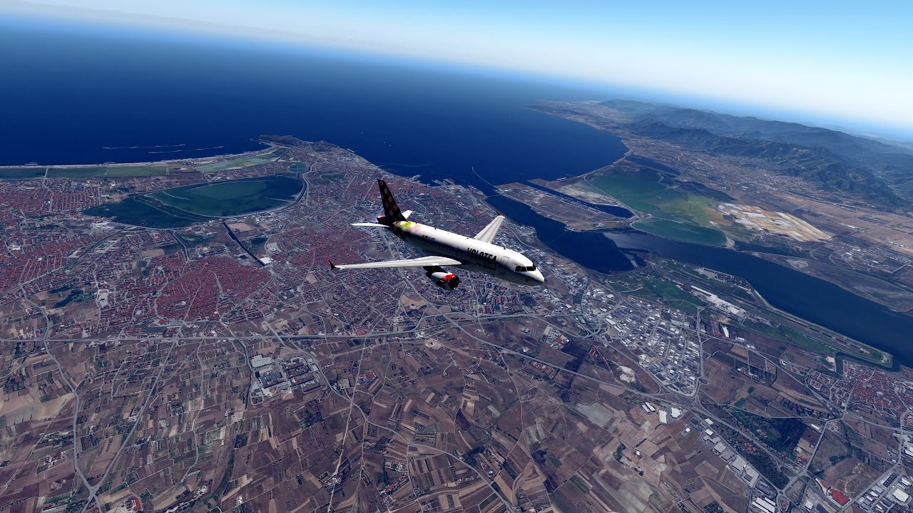 X PLANE 11 | Ultra Settings 4K | Cagliari - Nantes | X ENVIRO | TOLISS A319