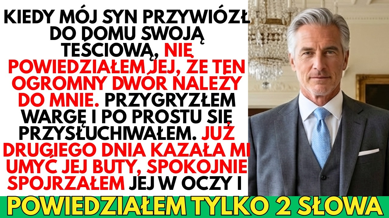 „-UMYJ mi buty!” — tak powiedziała teściowa mojego syna, nie WIEDZĄC, kim jestem naprawdę…