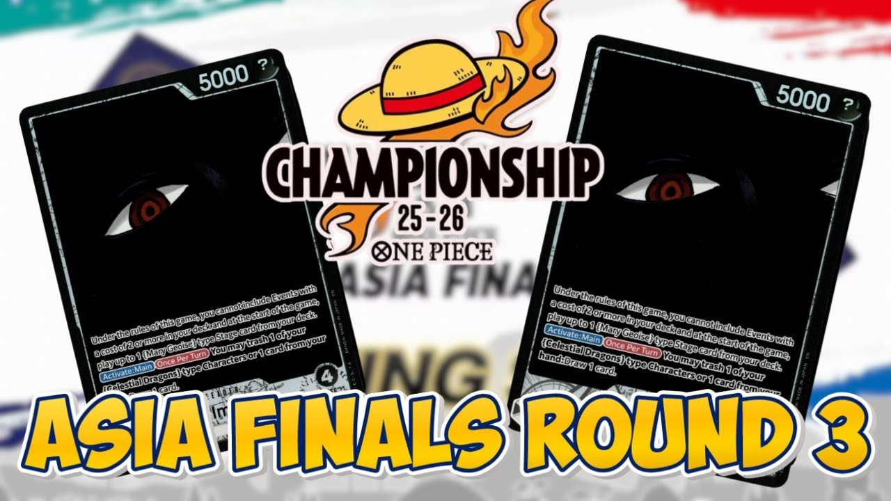 🔥 OP13 IMU VS OP13 IMU — META BREAKDOWN ASIA FINALS Round 3 | Commentary One Piece Card Game
