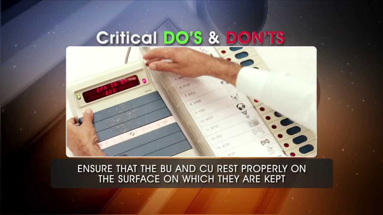 EVM Do's And Don'ts