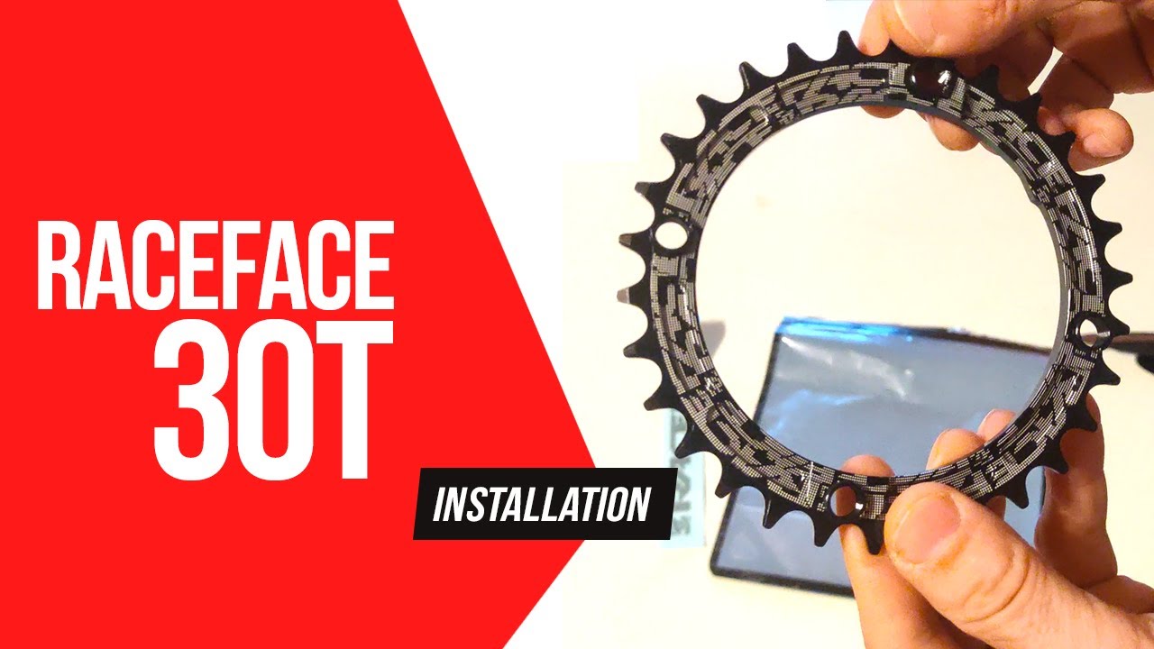 RaceFace Narrow Wide Chainring Installation