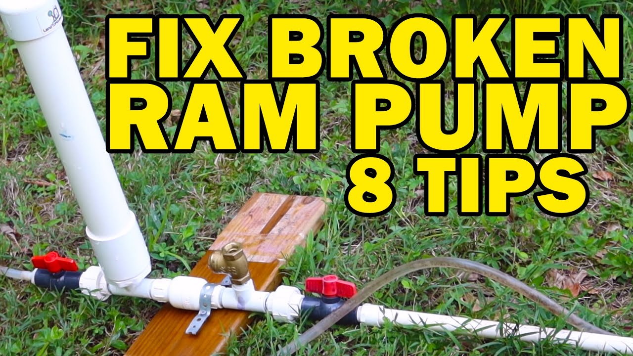 8 Most Common Reasons a Ram Pump Stops [How to Fix a Stopped Pump]
