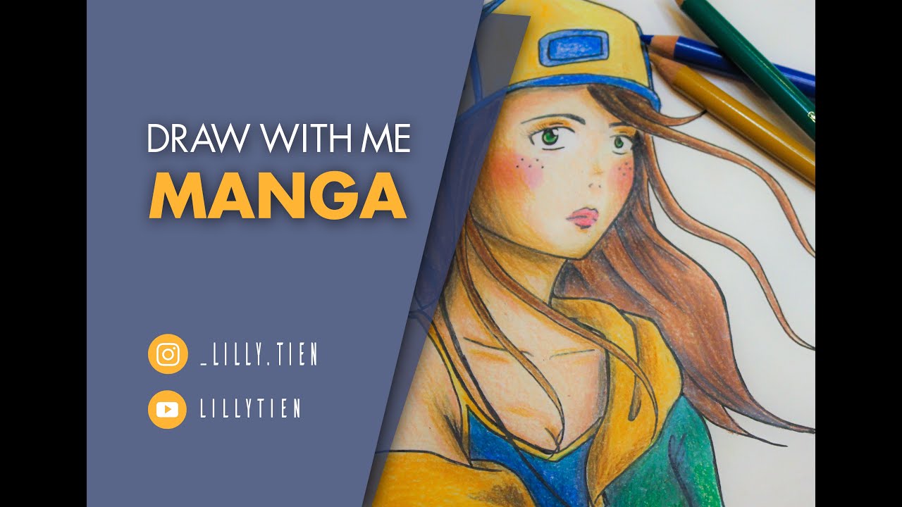 Draw with me: Manga | Step by Step Tutorial