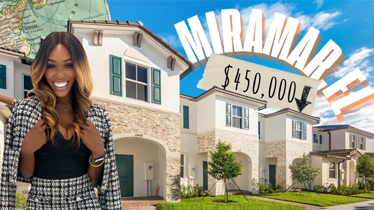 Доступные дома стоимостью до 450 000 долларов в Мирамаре, Флорида #hgtv #покупкадома