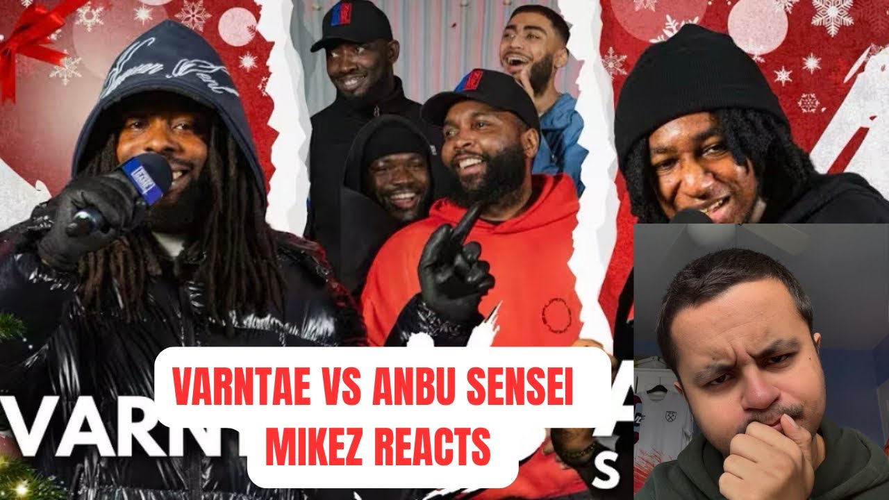 MIKEZ REACTS TO VARNTAE VS ANBU SENSEI | PENGAME RAP BATTLE