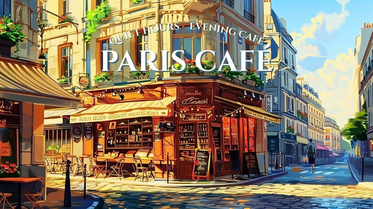 PARIS CAFE ☕French Instrumental Music — Strolling Through Paris Cafés