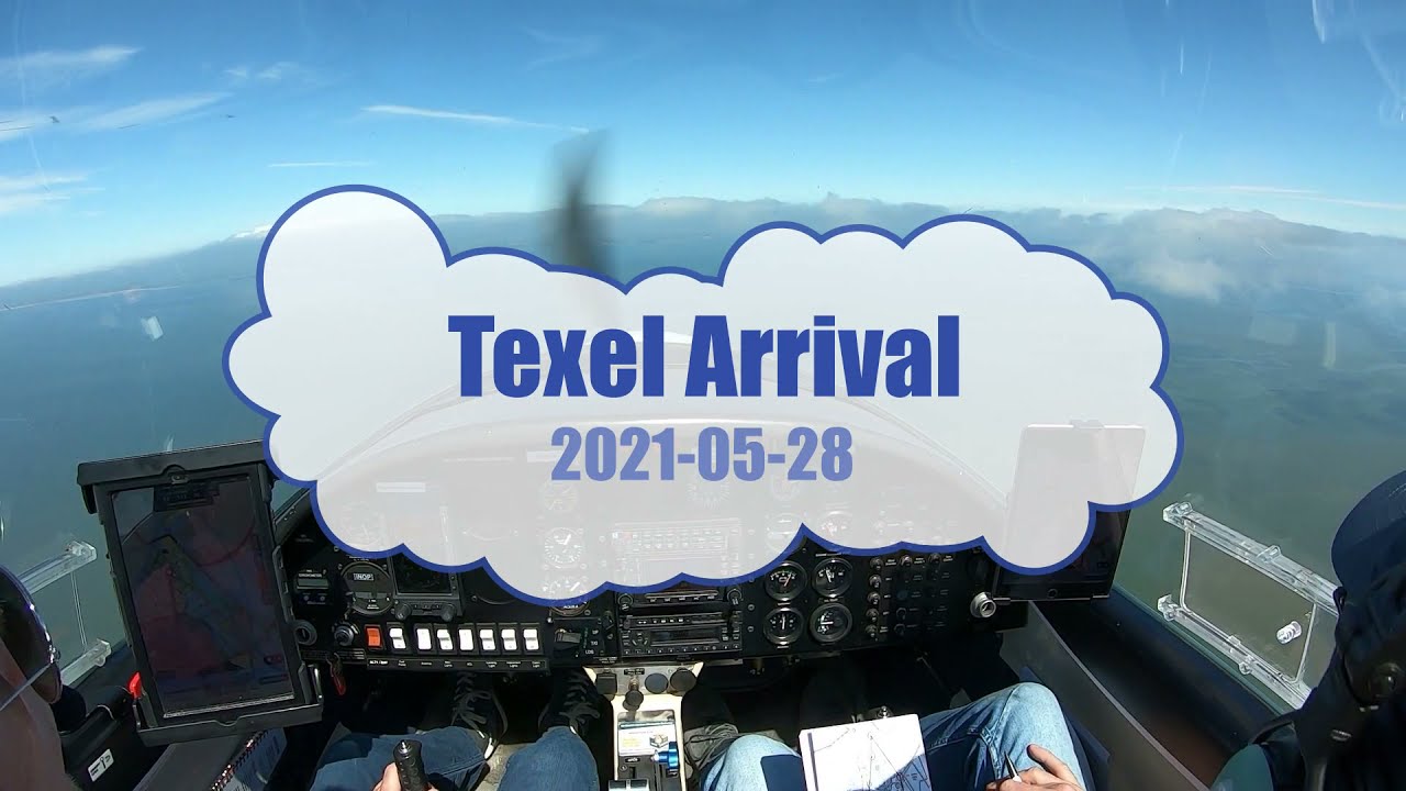 VFR Texel (EHTX) Arrival 2021-05-28