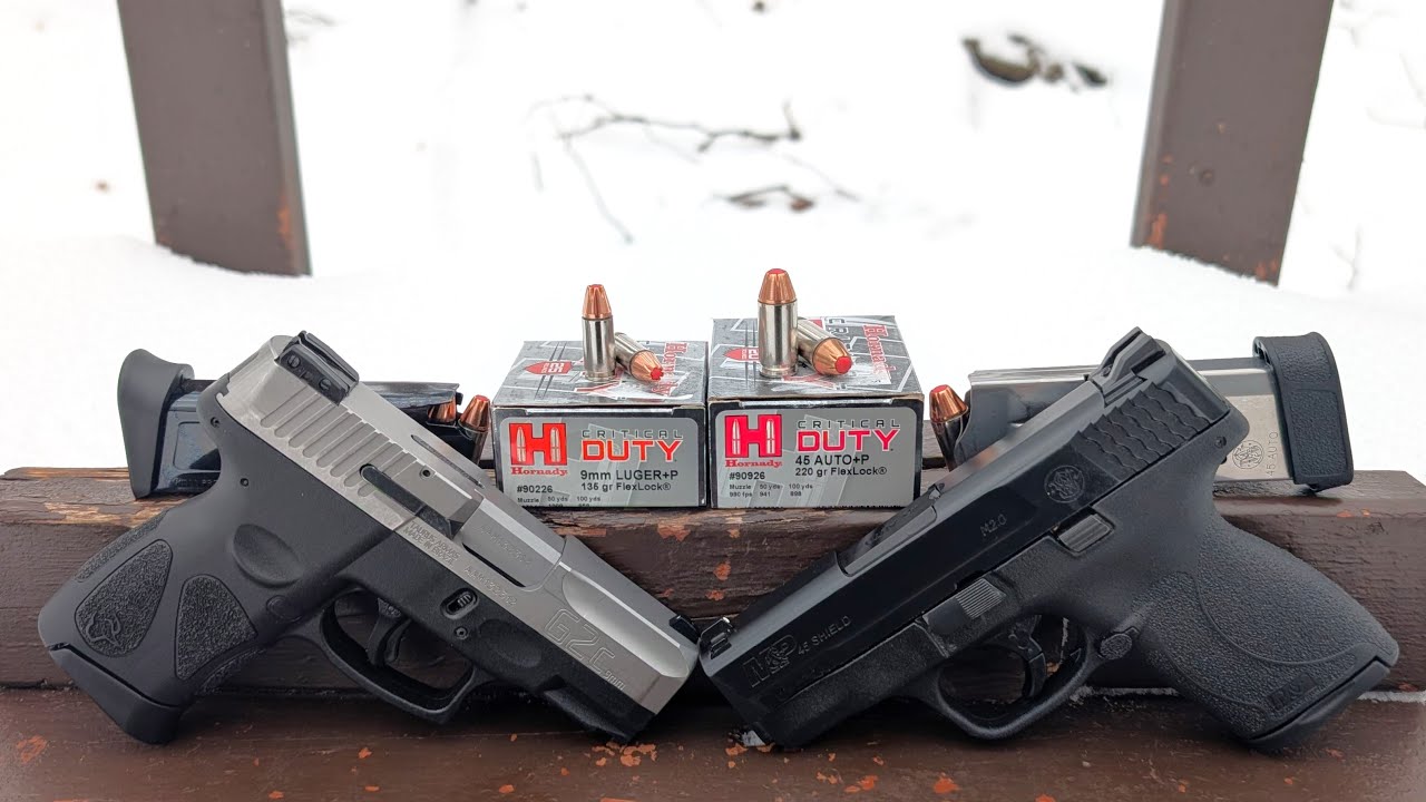 Пистолеты Critical Duty для коротких стволов? Сравнение баллистических гелей Hornady Critical Dut...