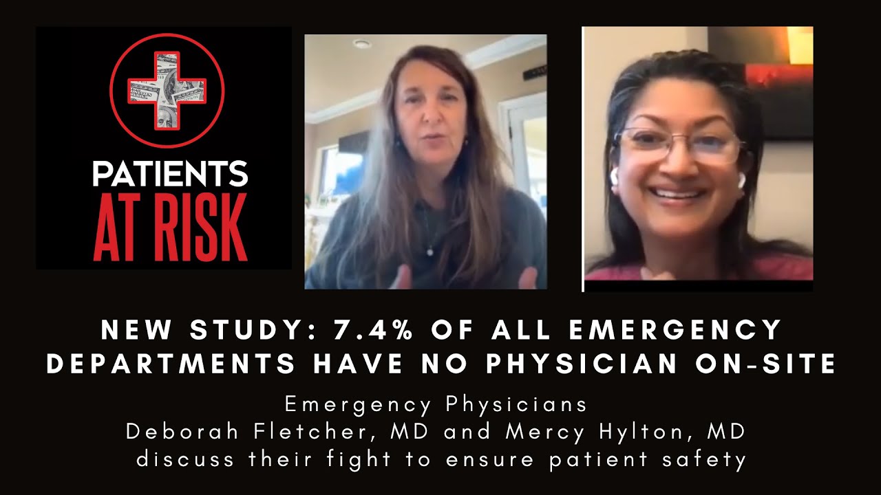 New study: 7.4% of EDs are staffed by NP/PAs with NO physician on-site