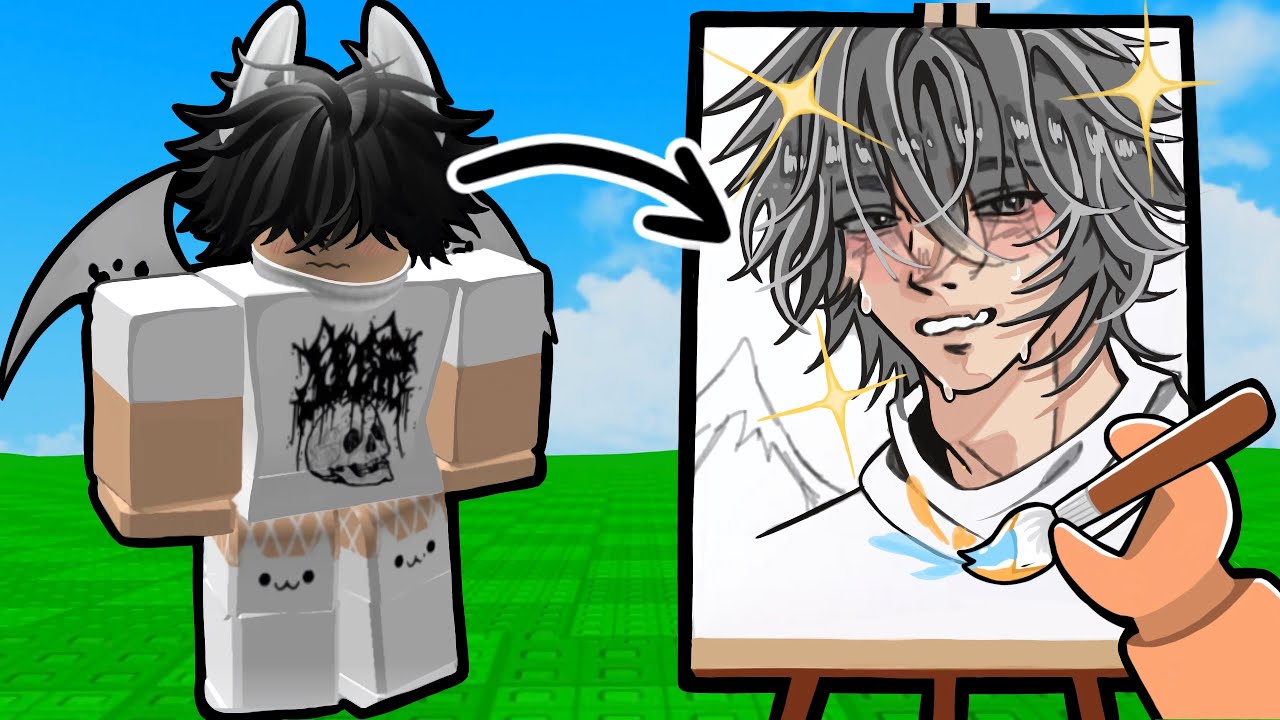 РИСОВАНИЕ СВОИХ АВАТАР ROBLOX В DRAW ME | ROBLOX | [специальный 1k]