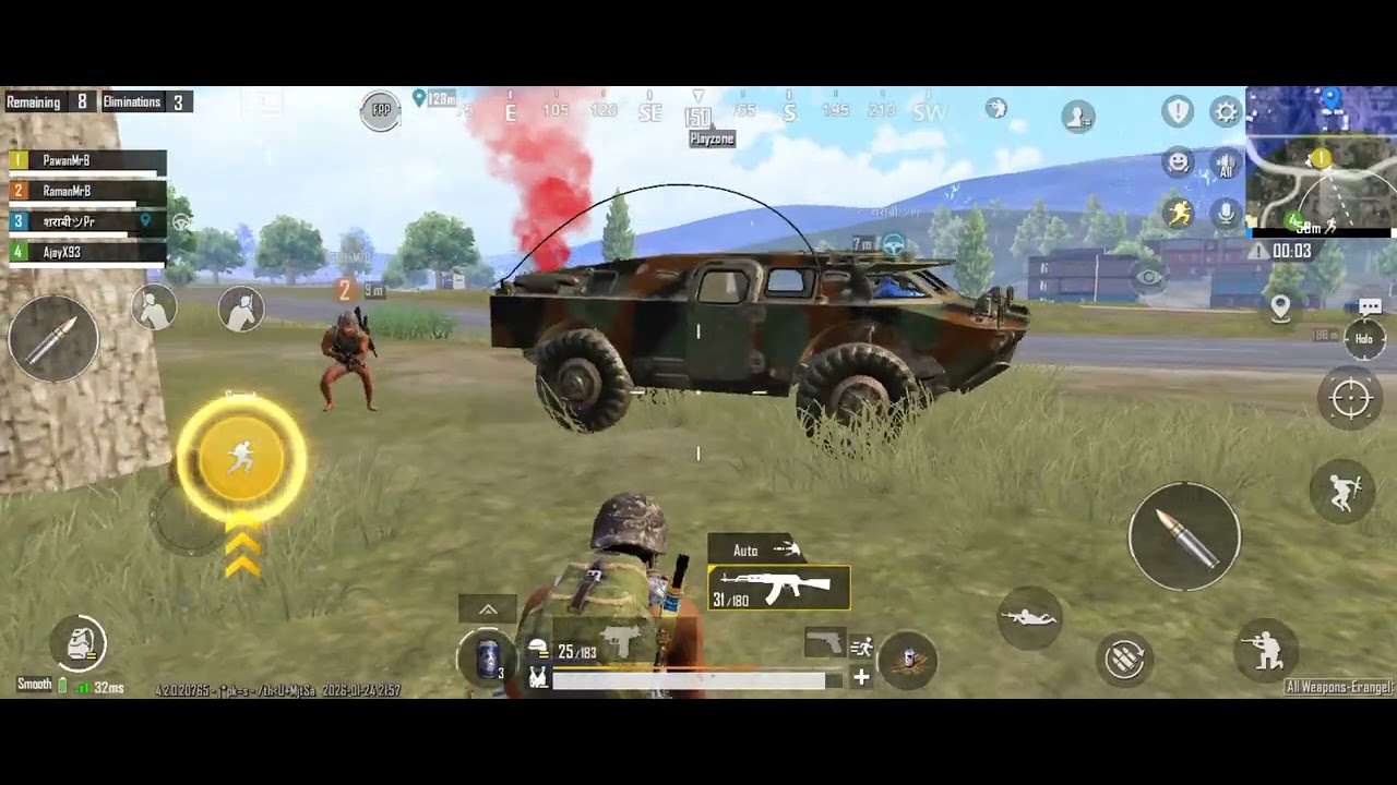 Quick match for fast fun in bgmi gameplay with noob teammates 