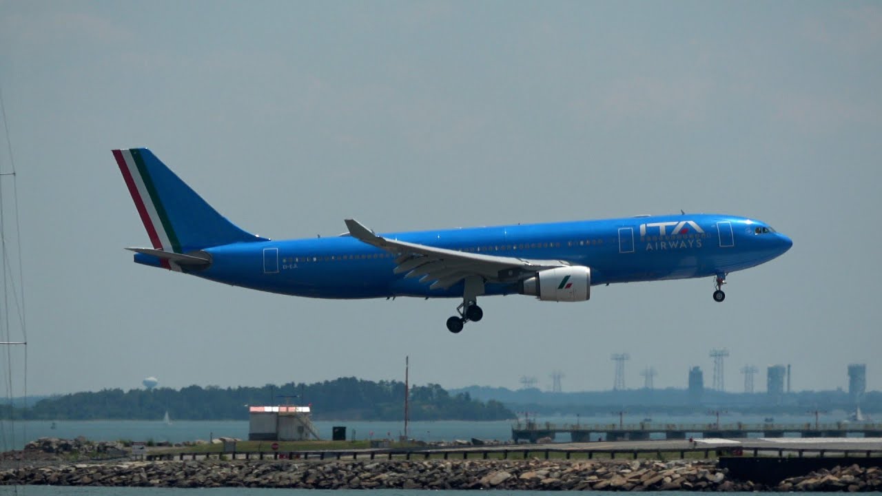 Boston Logan Airport Arrivals and Departures June 25 2024 Several Heavies Multiple Runways in Use