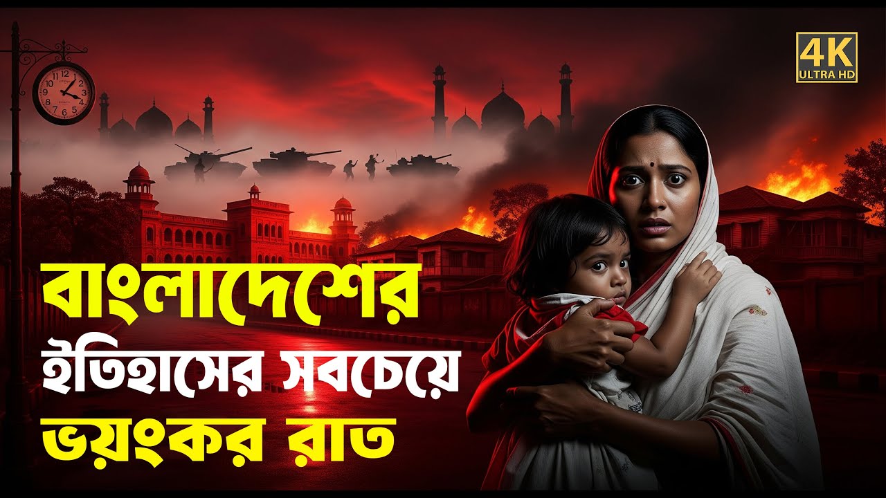 বাংলাদেশের সবচেয়ে ভয়ংকর রাত | ২৫শে মার্চ ১৯৭১ অপারেশন সার্চলাইট | কালছায়া কাহিনি