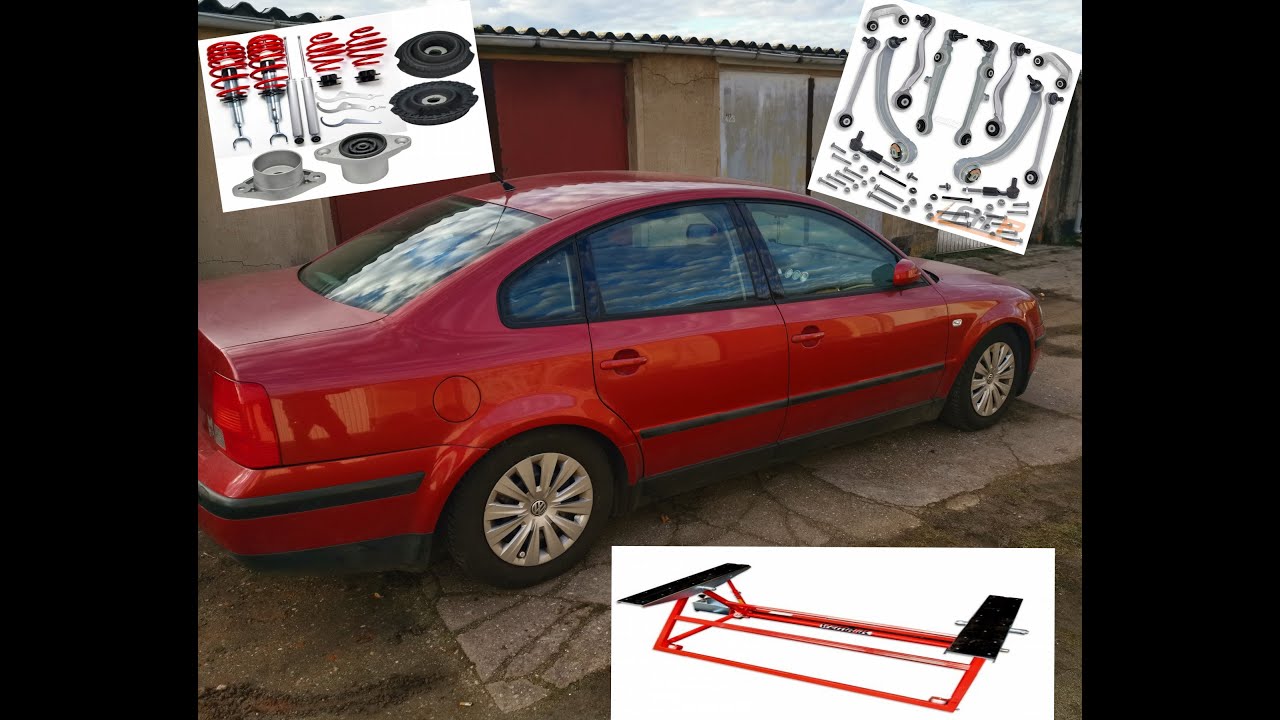 BesserIstDas - VW Passat 3b 1.8T - Gewindefahrwerk/Mehrlenkerachse/Aschlochschraube - Kipphebebühne