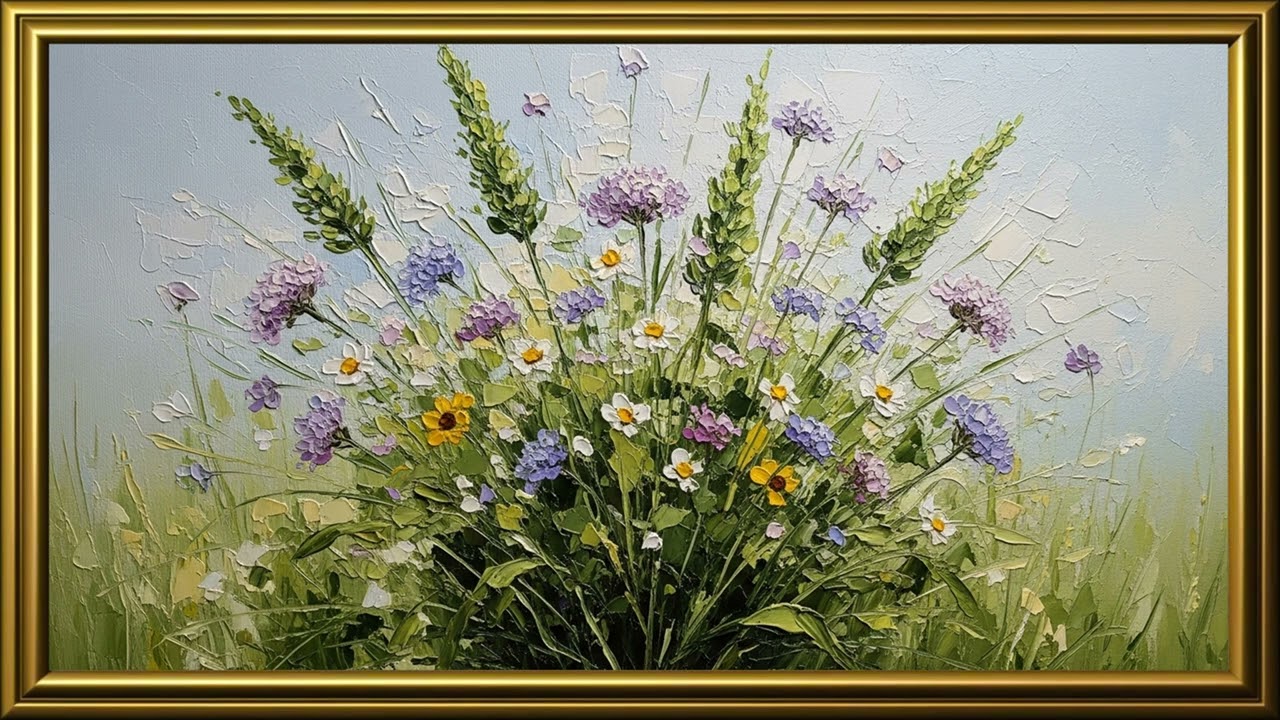 Turn Your TV Into Living Art 🌼 4K Classical Flower Paintings | 2+ Hour Ambient Screensaver