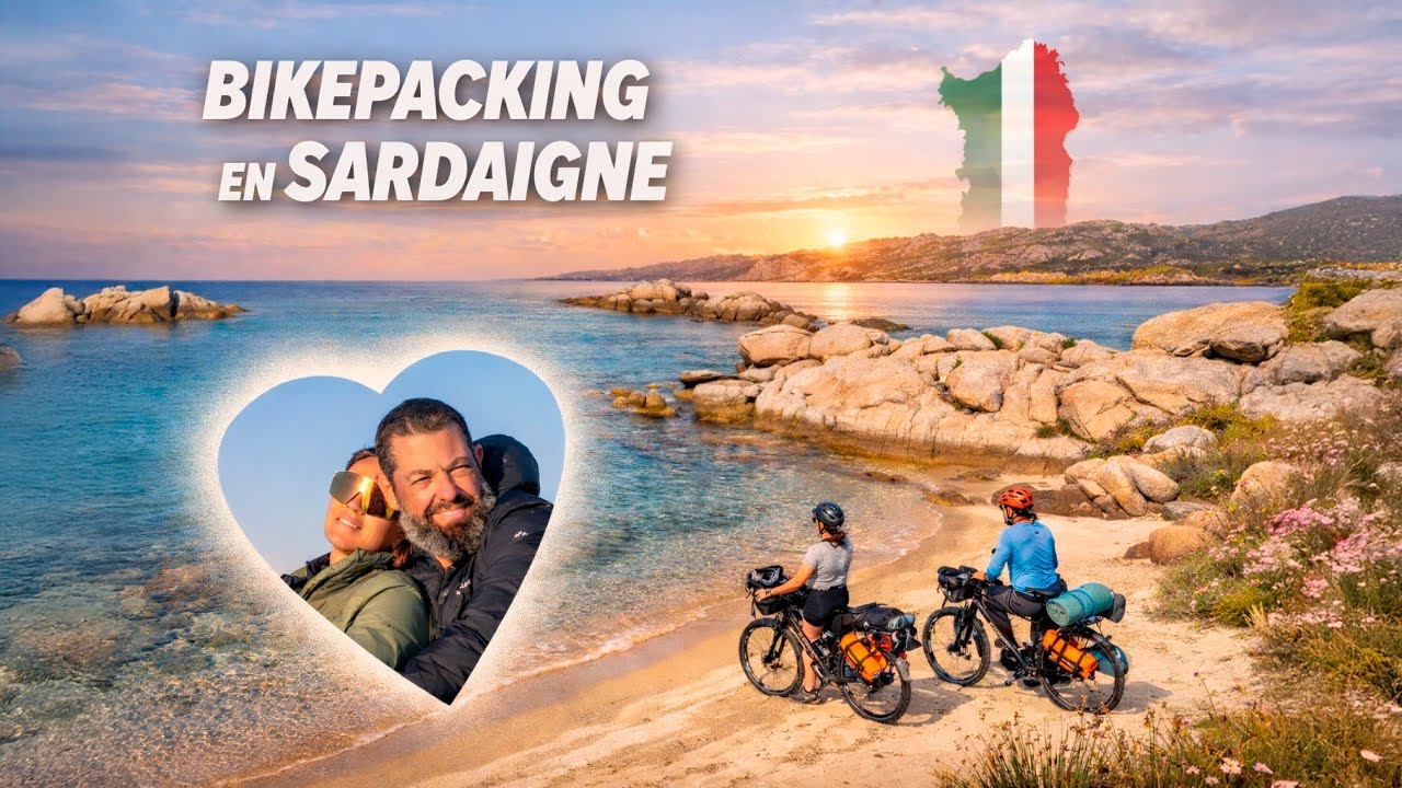 🇮🇹 GRAVEL & BIKEPACKING en SARDAIGNE avecMA FEMME ❤️