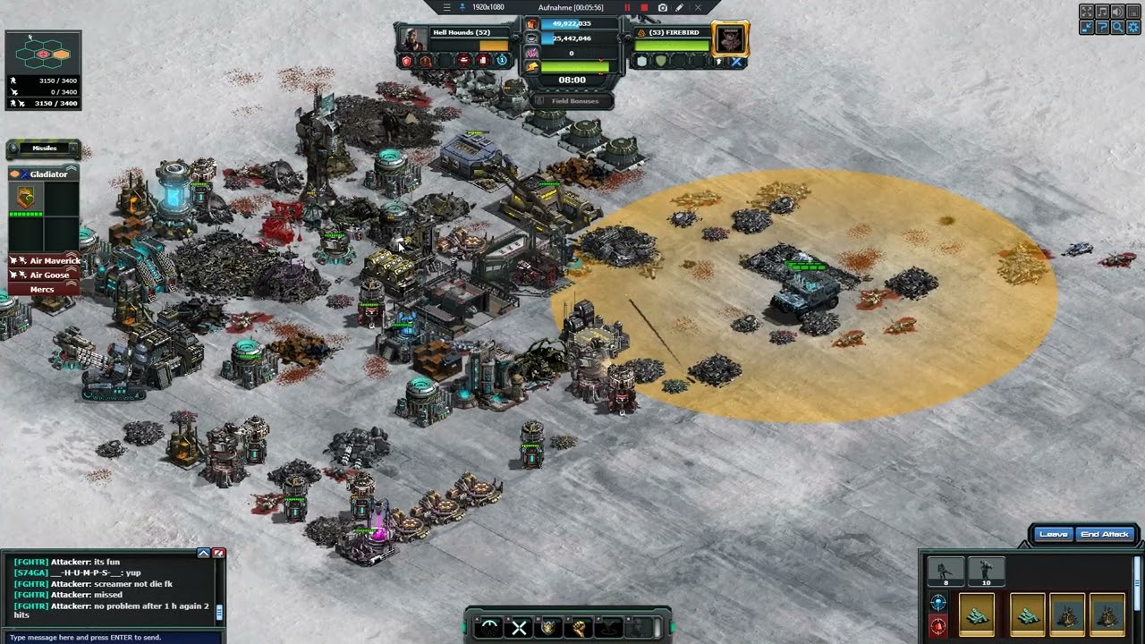 Sector Breach Conqueror Base I to III 20 second repair time on Base II