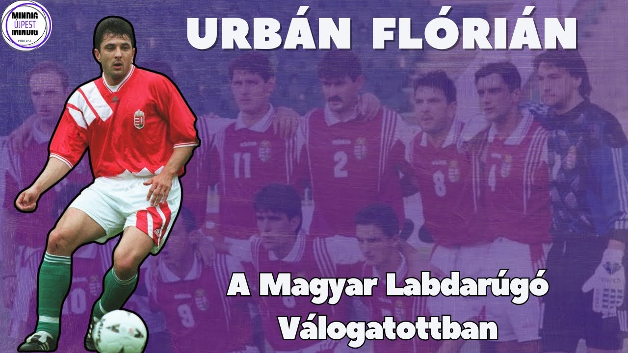 Urbán Flórián a magyar válogatottban 1996-97