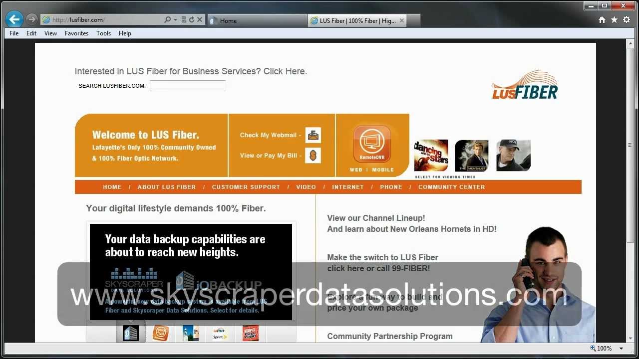 Tutorial 105 - iOBackup for LUS Fiber Customers
