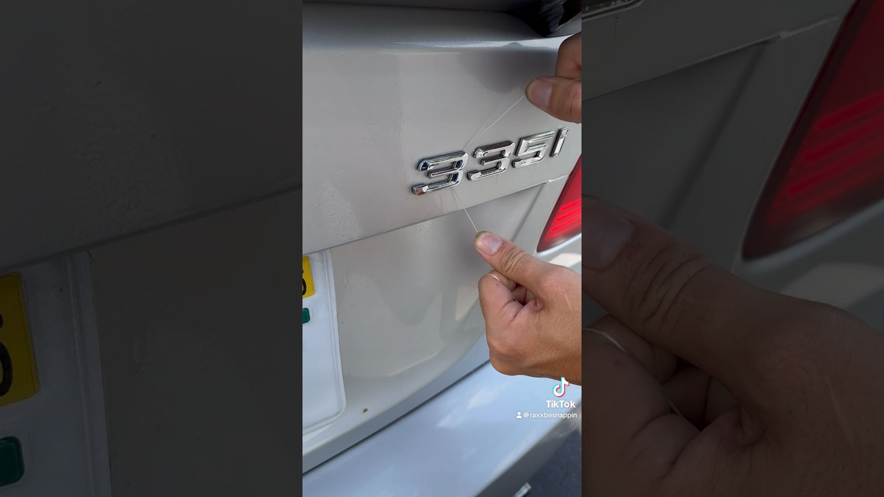 How to De-Badge ur Car