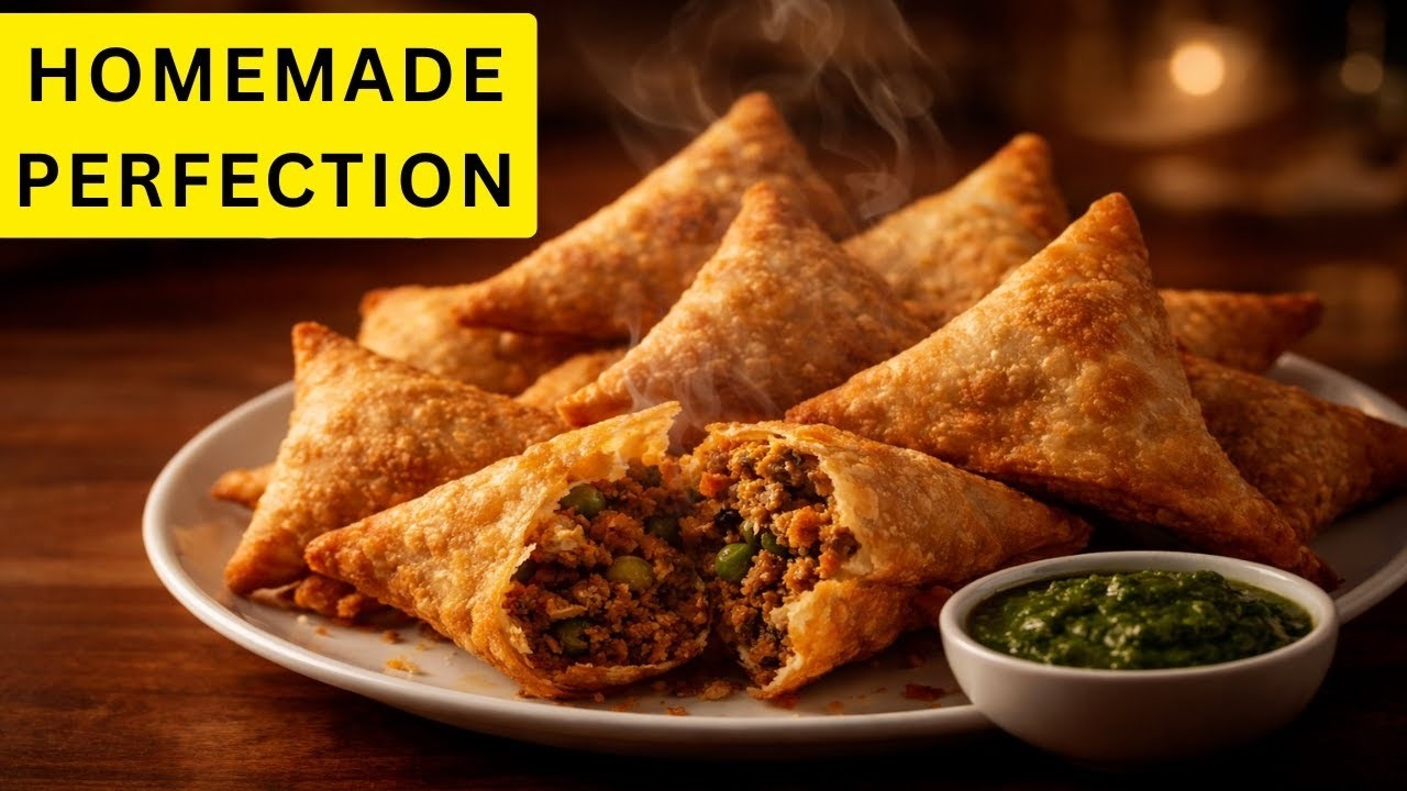 Homemade Samosas That Turn Out Crispy Every Single Time
