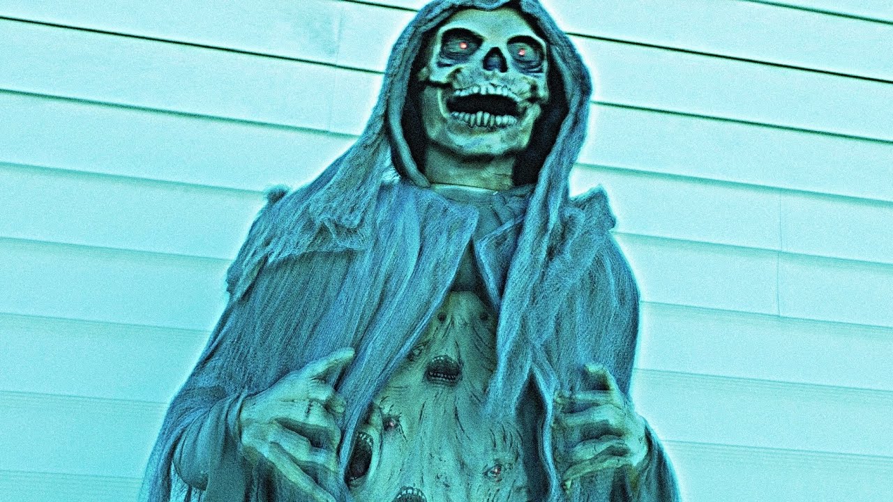 YJ Toys and Crafts REAPER OF SOULS - Spirit Halloween 2009 Animatronic, Unboxing, Demo, & Review