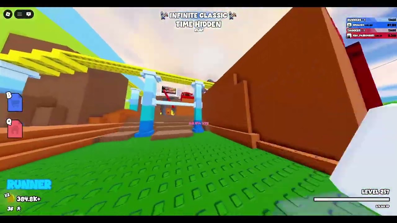 inf classic with parkourist (i cooked him)