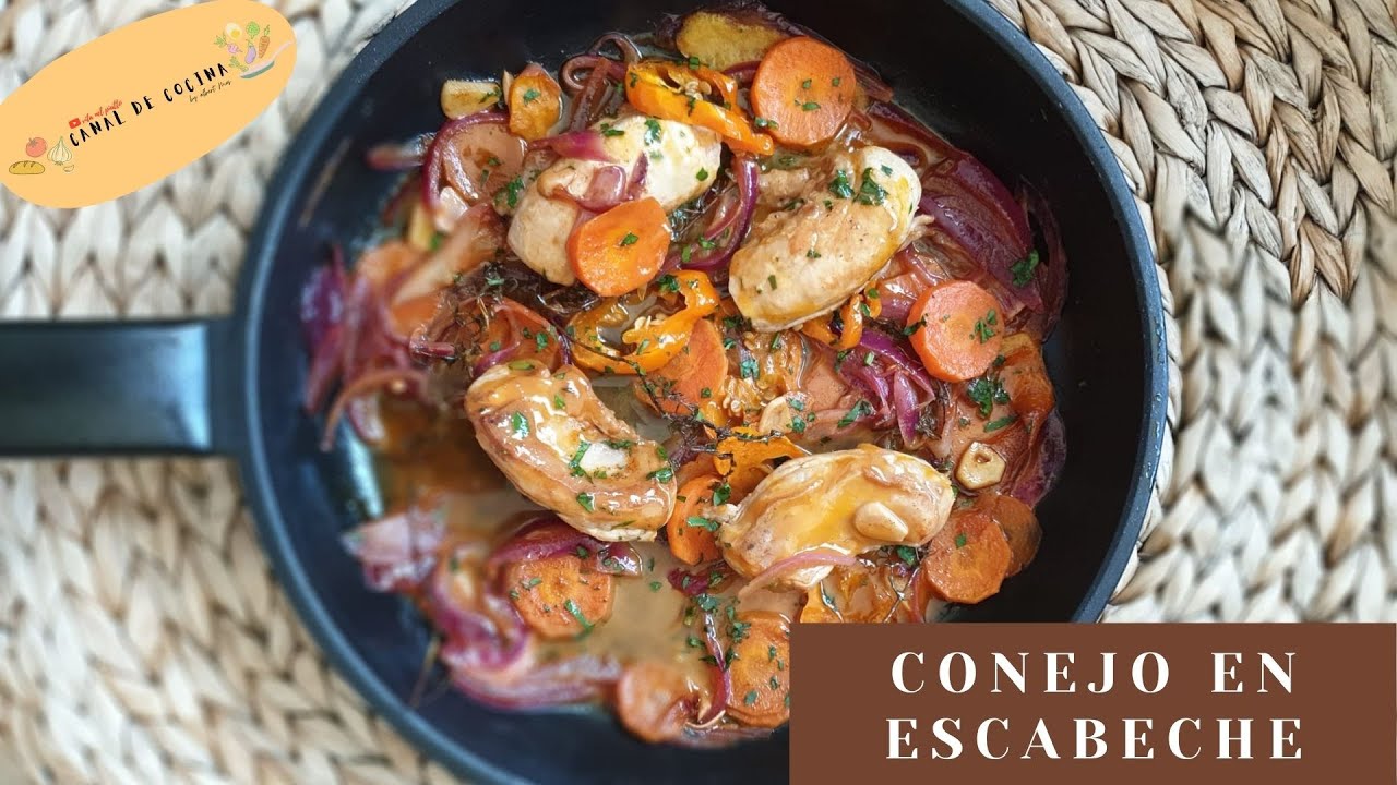 CONEJO en ESCABECHE 🥕💚 | VITA NEL PIATTO | 🧄🧅🥕🌶🧂🐰🔥💚👨‍🍳