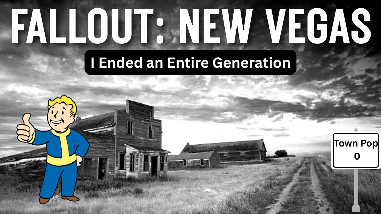 Fallout New Vegas: I ended an entire town's population
