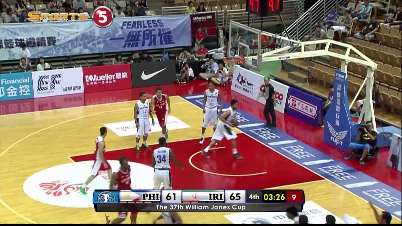 Philippines vs. Iran - Q4 | JONES CUP 2015