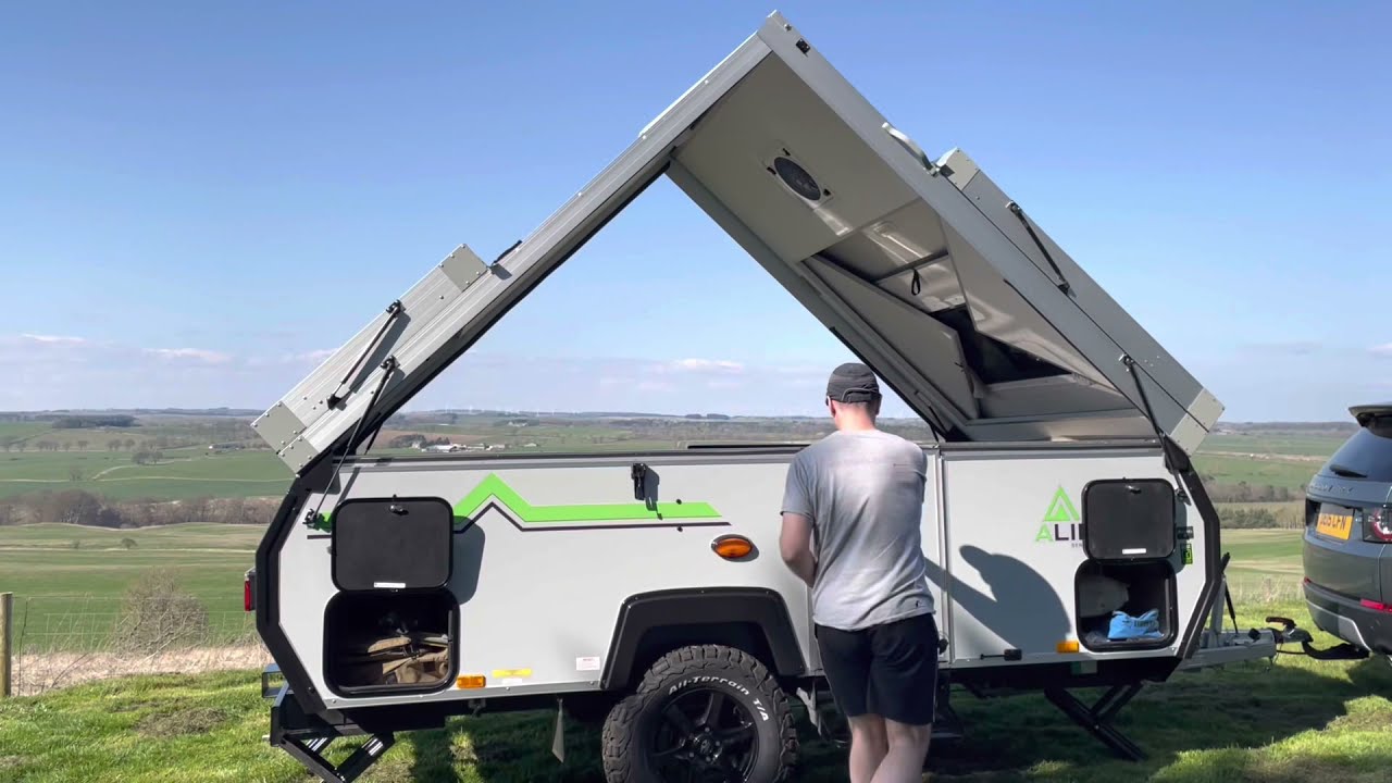Всплывающий караван Aliner Expedition (UK Spec) — обзор