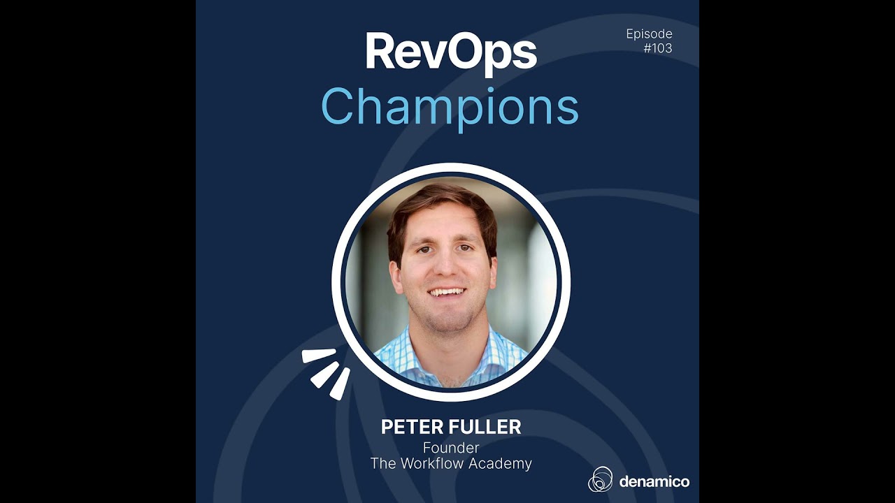 103 | AI in RevOps: Where Automation Works and Where People Still Win | Peter Fuller