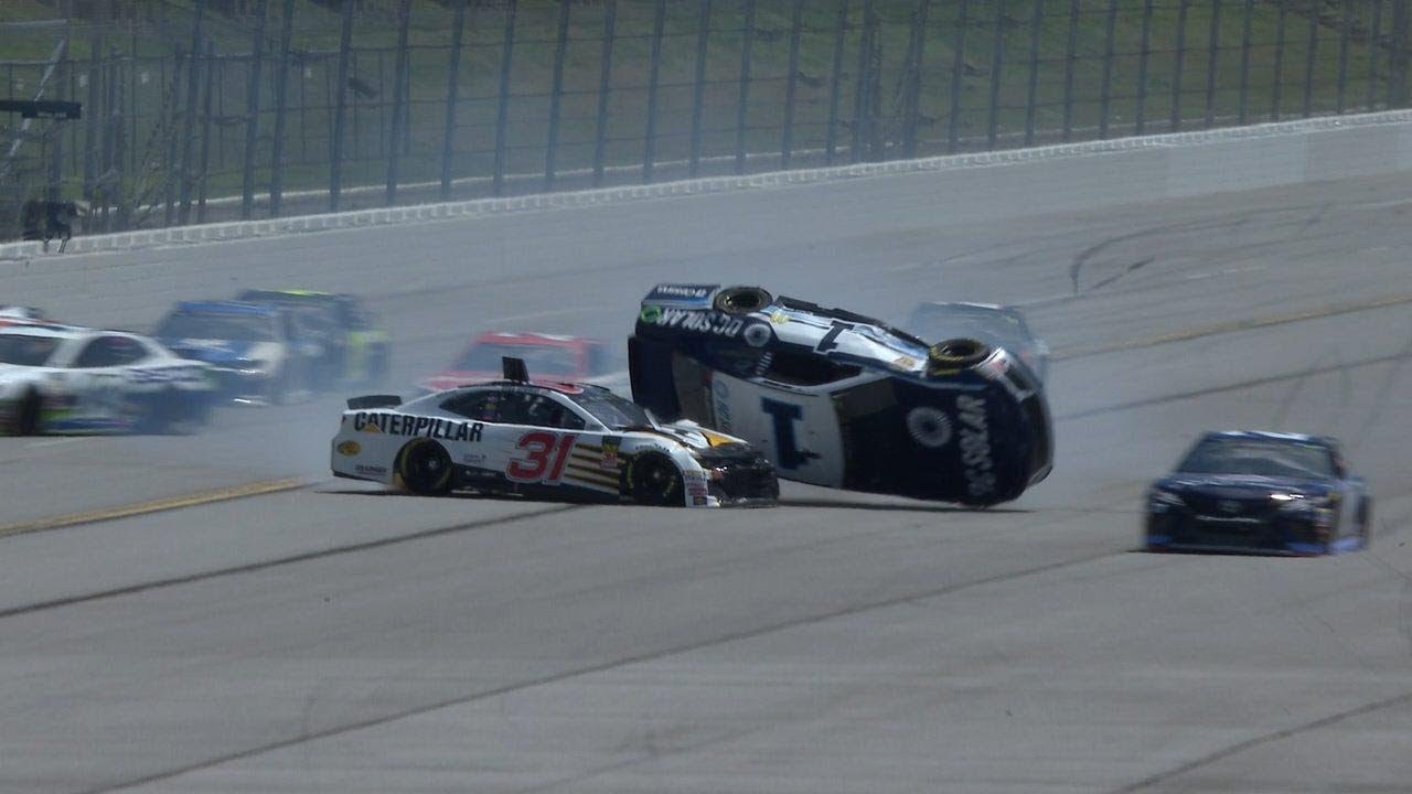 2018 Jamie McMurray flip @ Talladega