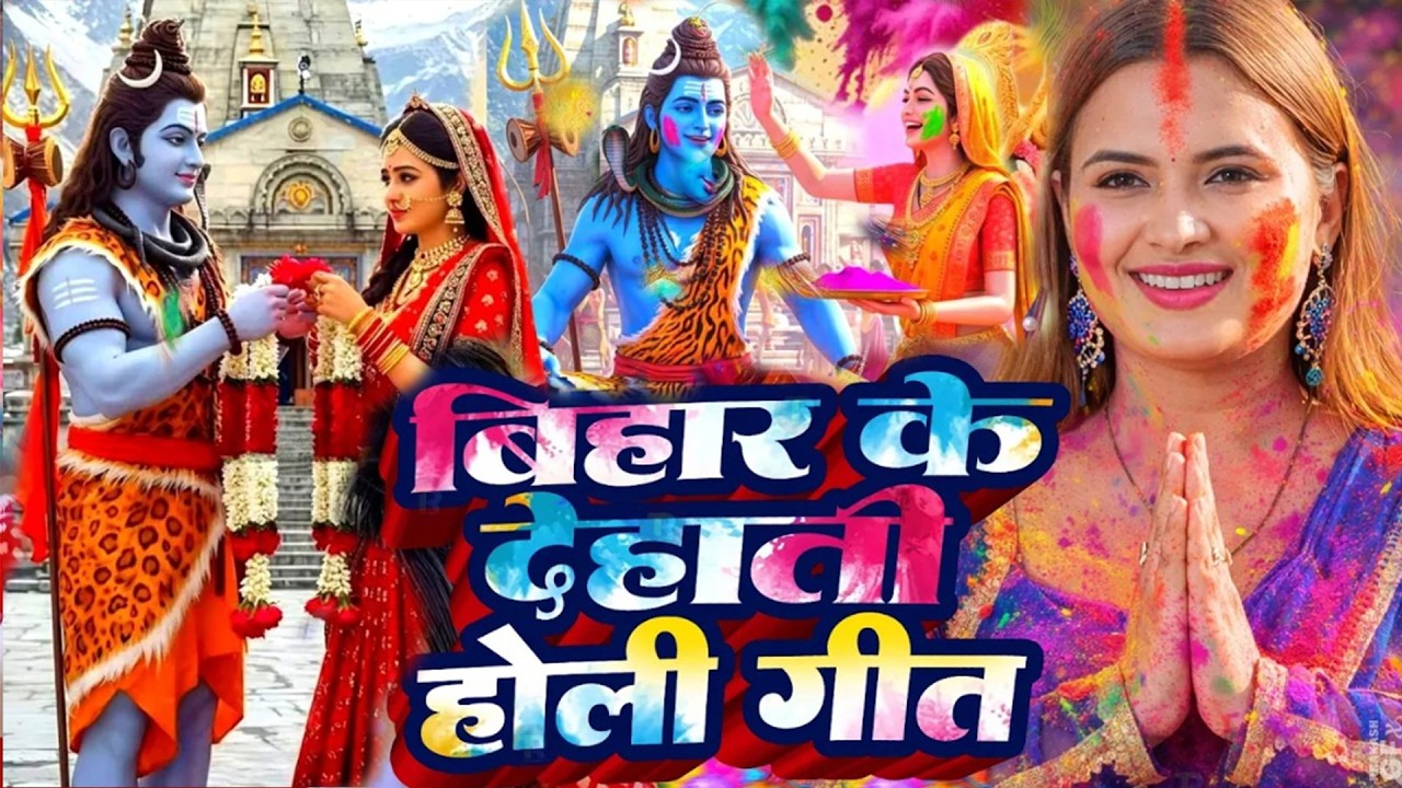 न्यू होली भजन होली महादेव खेलेले। Shiv Charcha Holi Song.Shiv Charcha Holi Geet Video Song
