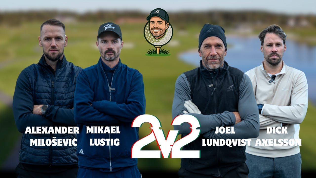 2 vs. 2 - Lustig/Milošević mot Lundqvist/Axelsson