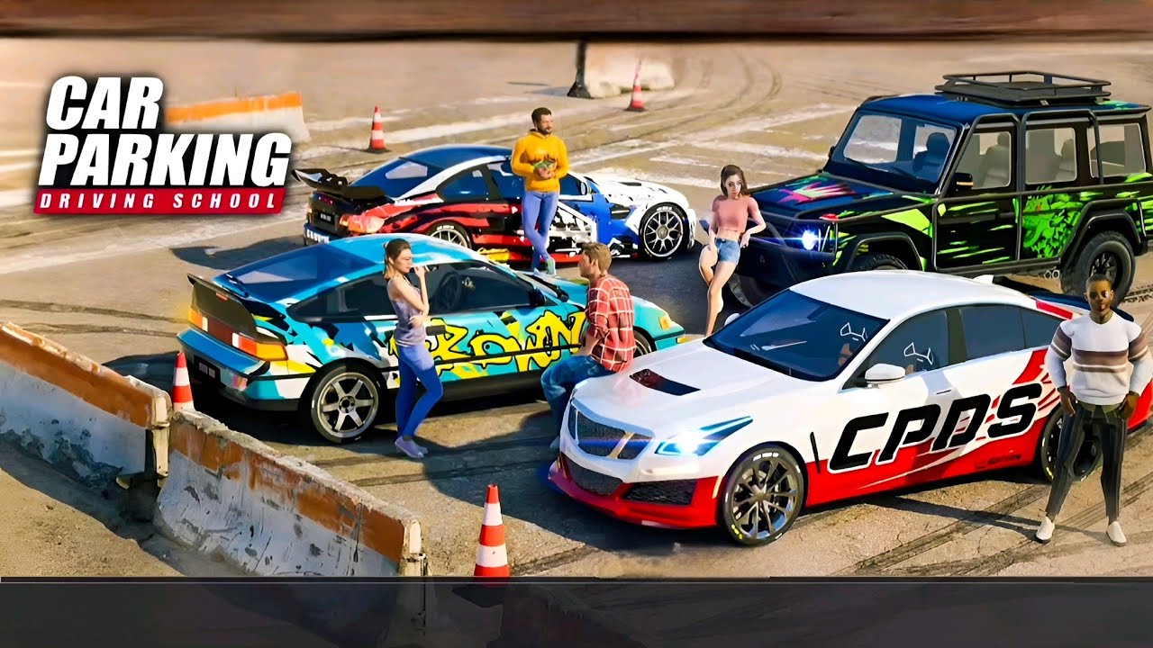 CAR PARKİNG DRİVİNG SCHOOL ARABA PARK OYUN 2026 YENİ