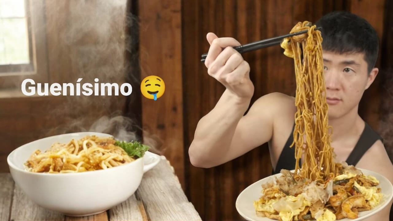 Yakisoba fácil y rápido!!