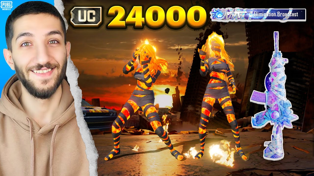 مومیایی آتشی و امفور مومیایی اومد 😍 Inferno Mummy Set