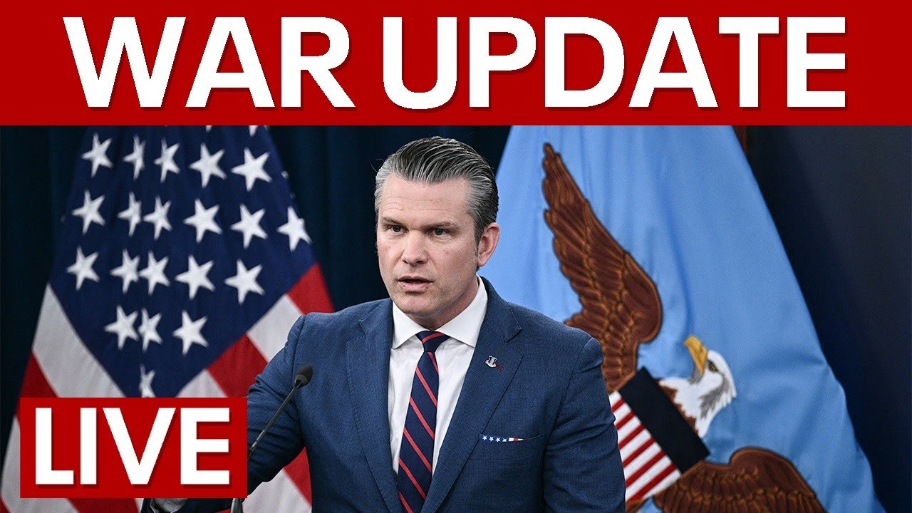 LIVE | Iran war update from Hegseth, Gen. Caine at the Pentagon