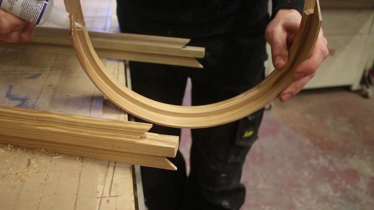 Arched window part-5 Joining glazing bars