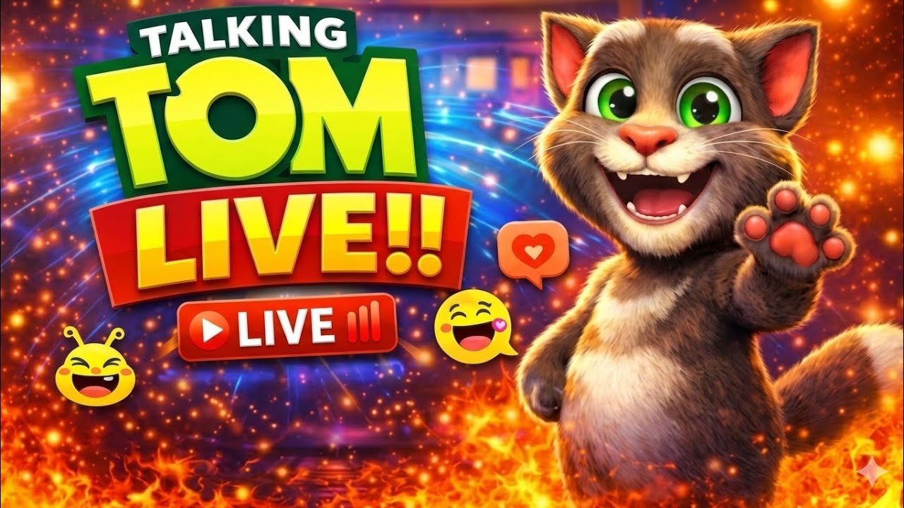 TALKING TOM  #talkingtom #live #shortlive #shorts