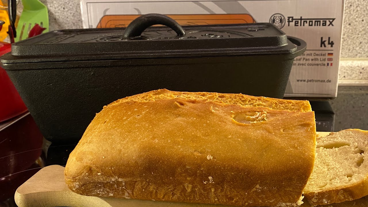 Das erste Mal ….. Brot aus der Petromax K4