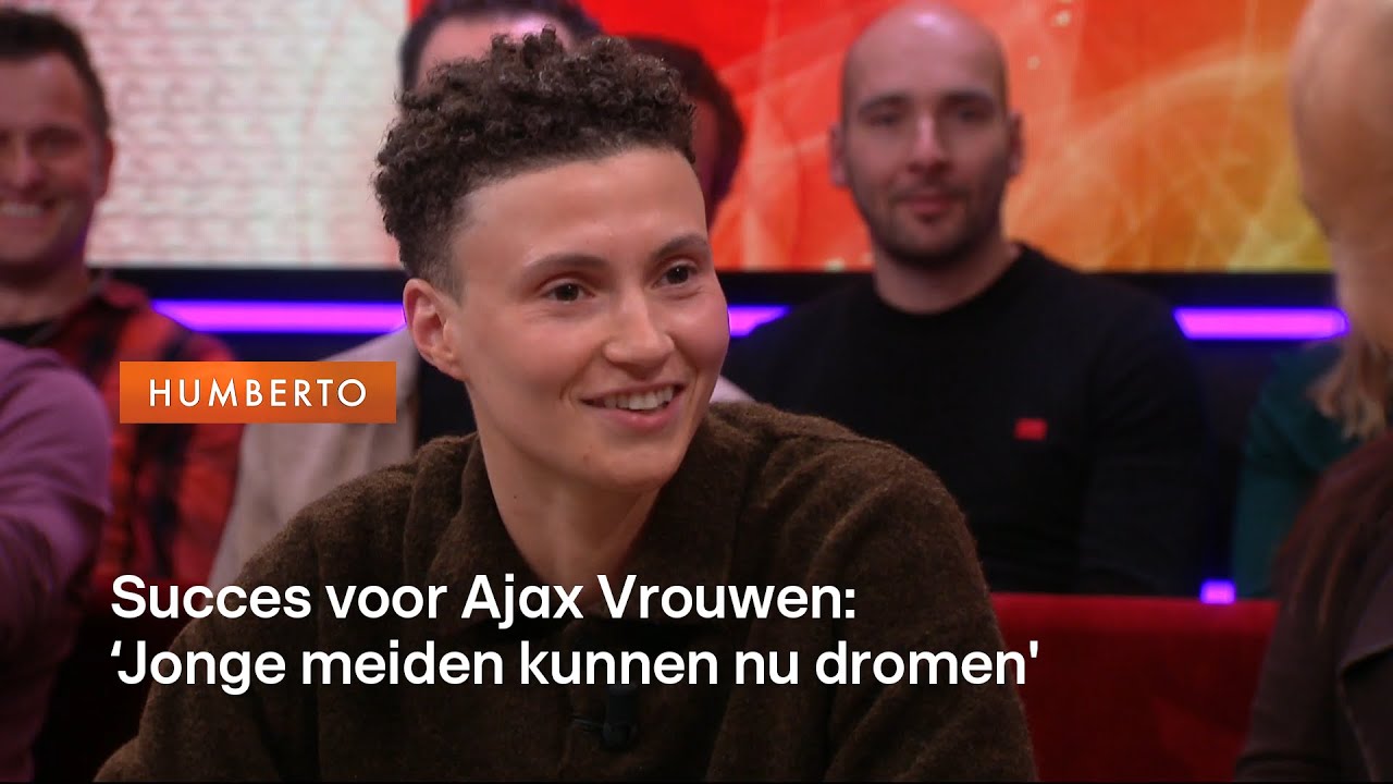 Kay-Lee de Sanders over succes van Ajax Vrouwen | HUMBERTO