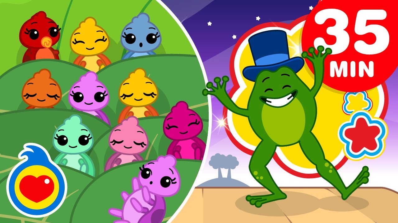 10 In The Bed (Roll Over) + More Kids Songs ♫ Plim Plim - The Kindness Hero (30+ Min)