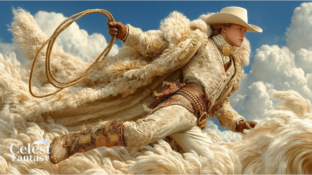 A Western Fantasy Dream Above the Clouds | Relaxing Fantasy Music & Art Journey