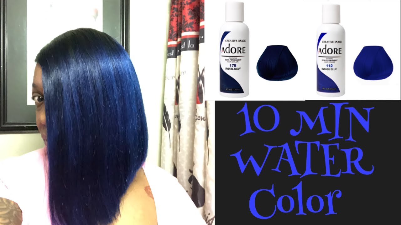 10 MIN WATER COLOR | ADORE ROYAL NAVY N INDIGO BLUE